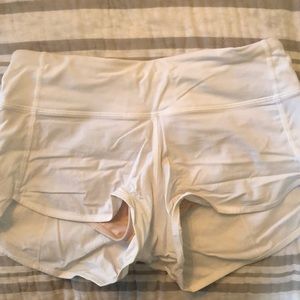 Lulu lemon speedy shorts